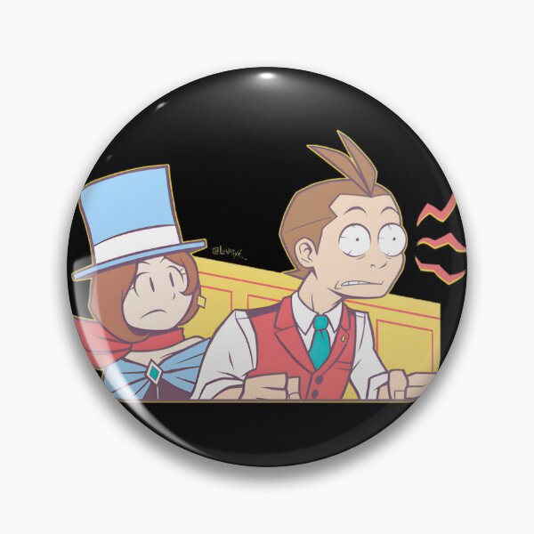 Item preview, Courtroom Chaos: Justice & Trucy Confrontation designed and sold by KellyfuTStudio.