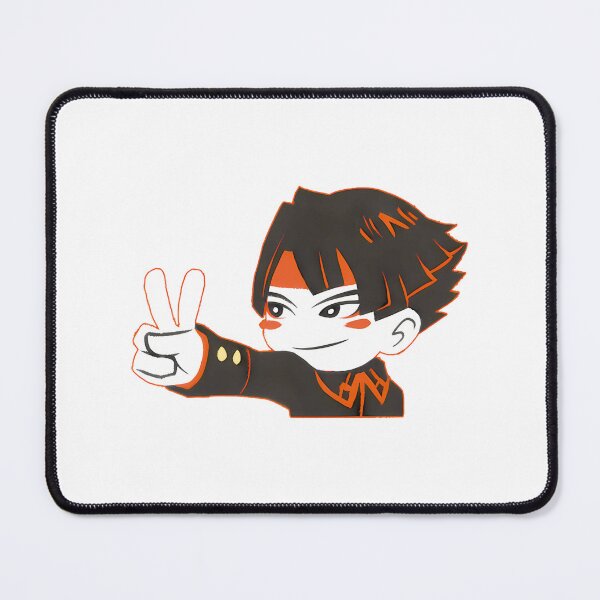 Item preview, Chibi Kazuma Peace Sign designed and sold by KellyfuTStudio.