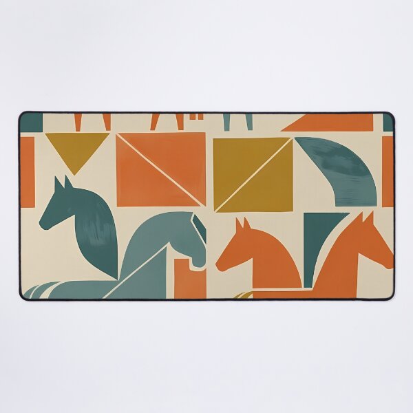 Item preview, Geometric Horse Icon Pattern (image size 7840x11680) designed and sold by Digital-Davinci.