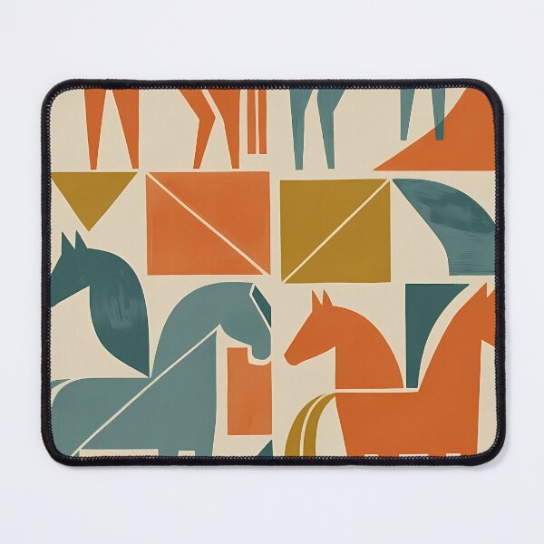 Item preview, Geometric Horse Icon Pattern (image size 7840x11680) designed and sold by Digital-Davinci.