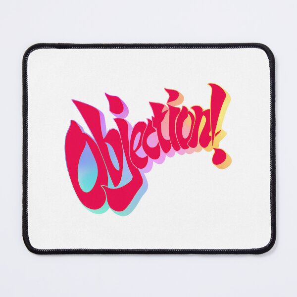 Item preview, Bold Objection Typography Graphic designed and sold by KellyfuTStudio.