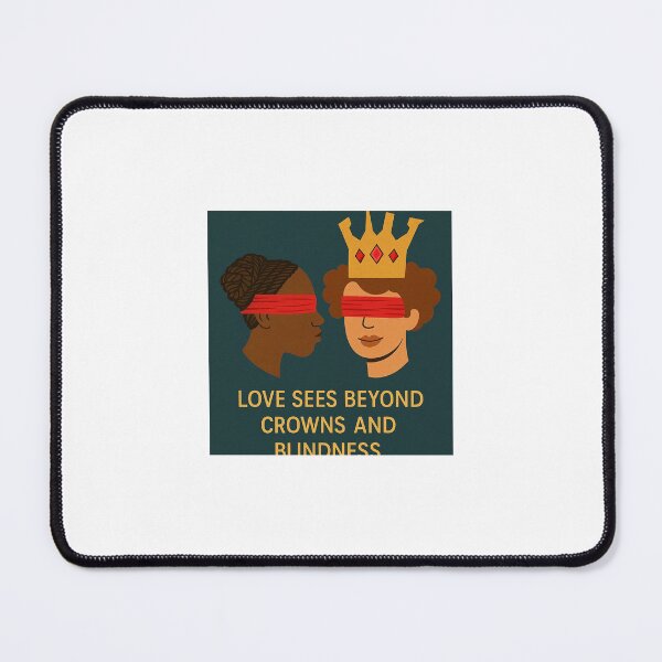Item preview, Love sees beyond crowns and Blindness designed and sold by ARTGENERATESART.