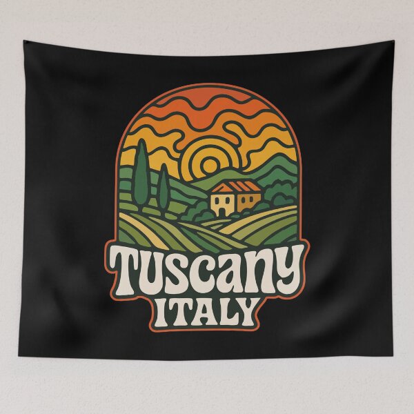 Item preview, Tuscany Italy Europe Trippy Travel designed and sold by TomFrontierArt.