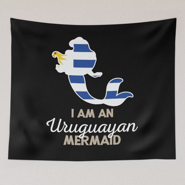 Item preview, Uruguay Uruguayan Mermaid designed and sold by countryflags.