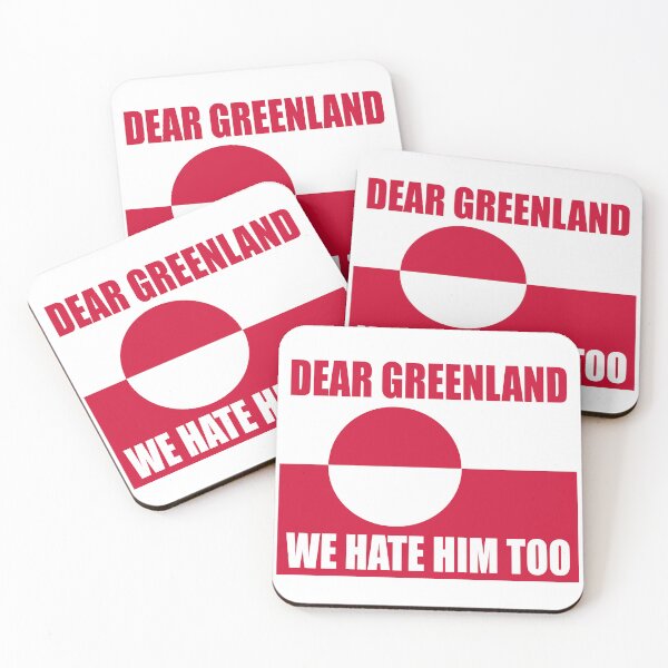 Item preview, Dear Greenland We Hate Him Too - Support Greenland designed and sold by PixVib.