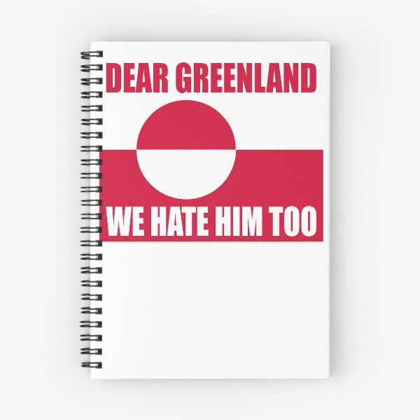 Item preview, Dear Greenland We Hate Him Too - Support Greenland designed and sold by PixVib.