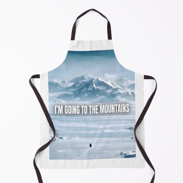 Item preview, I’m Goin’ to the Mountains – Nihilist Penguin Meme designed and sold by BRAINROTWEAR.