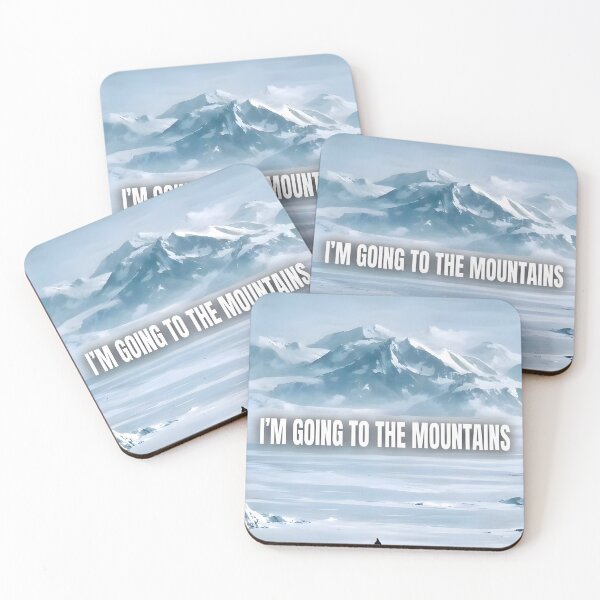 Item preview, I’m Goin’ to the Mountains – Nihilist Penguin Meme designed and sold by BRAINROTWEAR.