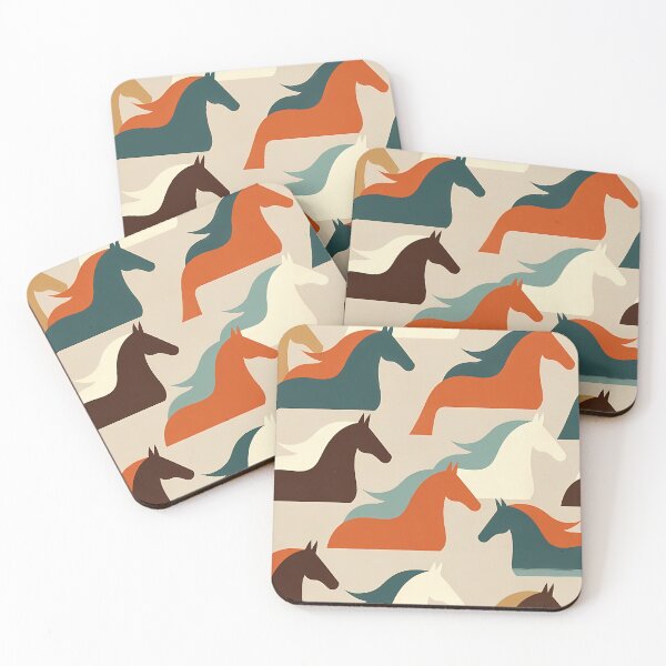 Item preview, Geometric Horse Icon Pattern (image size 7840x11680) designed and sold by Digital-Davinci.
