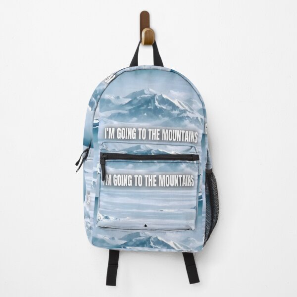 Item preview, I’m Goin’ to the Mountains – Nihilist Penguin Meme designed and sold by BRAINROTWEAR.