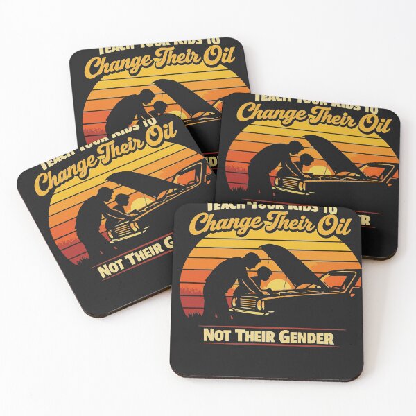 Item preview, Teach Kids To Change Oil Retro Mechanic Car Guy Dad Graphic designed and sold by AdyKurniawan.