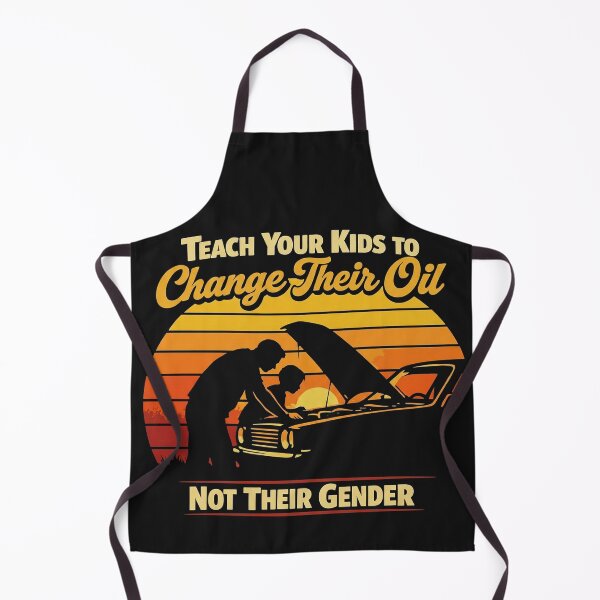 Item preview, Teach Kids To Change Oil Retro Mechanic Car Guy Dad Graphic designed and sold by AdyKurniawan.