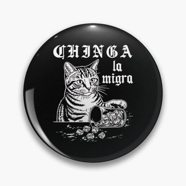 Item preview, Chinga La Migra Cat designed and sold by RobertKnow.