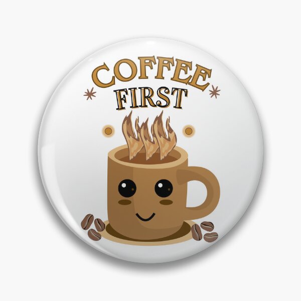 Item preview, "Coffee first" mug design designed and sold by Denisov Designs.