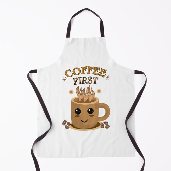Item preview, "Coffee first" mug design designed and sold by Denisov Designs.
