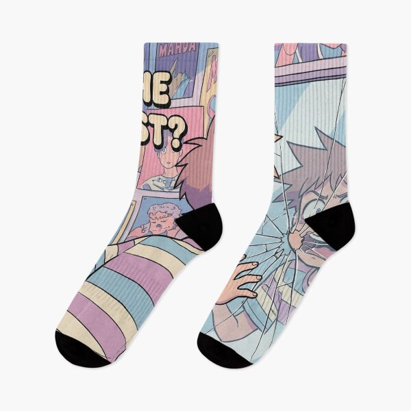 Item preview, Wait I'm The Protagonist - Retro Anime Meta Quote designed and sold by Midnight Replay.