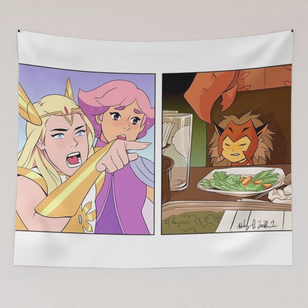 Item preview, Vintage She-Ra Yelling At Catra Meme designed and sold by ColemanOlmos.