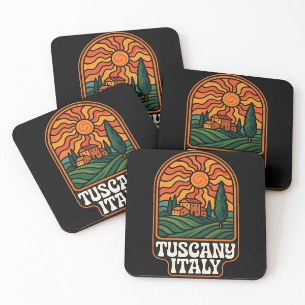 Item preview, Tuscany Italy Europe Trippy Art designed and sold by TomFrontierArt.