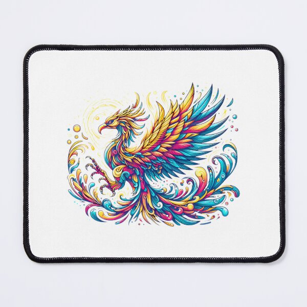 Item preview, Vibrant Phoenix Rebirth Fantasy Art designed and sold by KellyfuTStudio.
