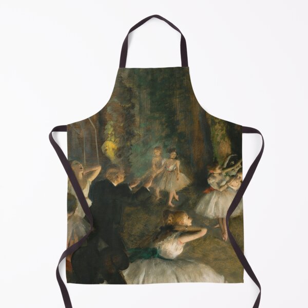 Item preview, The Rehearsal of the Ballet Onstage by Edgar Degas: Impressionist Ballet Poster designed and sold by artofuniverse.