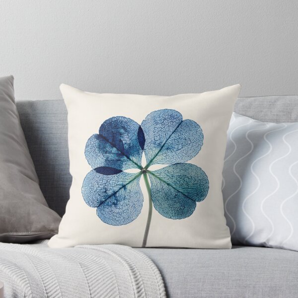 Item preview, blue four-leaf clover designed and sold by lautir.