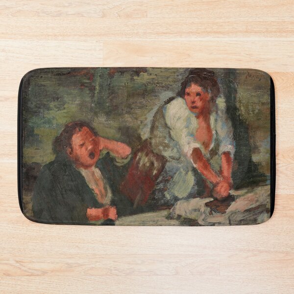 Item preview, Wash Women by Edgar Degas: Impressionist Working Women Fine Art Print designed and sold by artofuniverse.