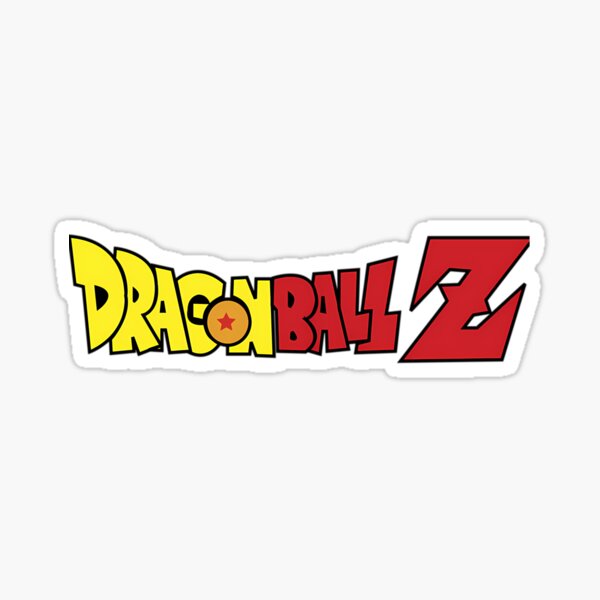 Dragonballs Z Logo Sticker