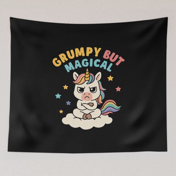 Item preview, Grumpy But Magical designed and sold by NQArtist.