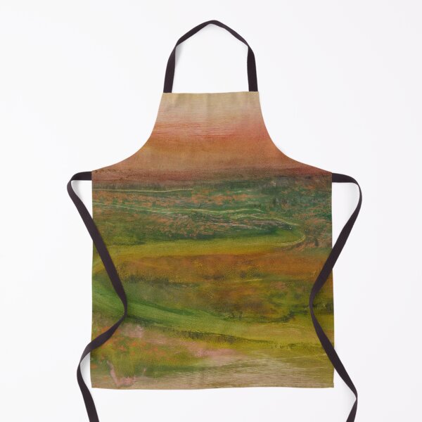 Item preview, Winding River by Edgar Degas: Dreamy Impressionist Landscape Poster designed and sold by artofuniverse.