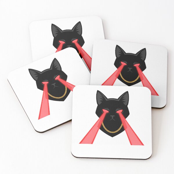 Item preview, Cat with Laser Eyes designed and sold by k3rstman1.