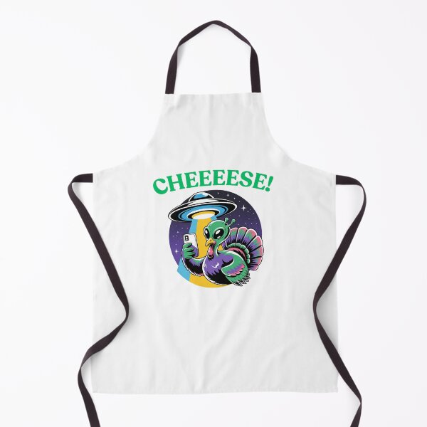 Item preview, Alien Turkey Selfie Ufo Cheeeese designed and sold by Chris-graphics-art.