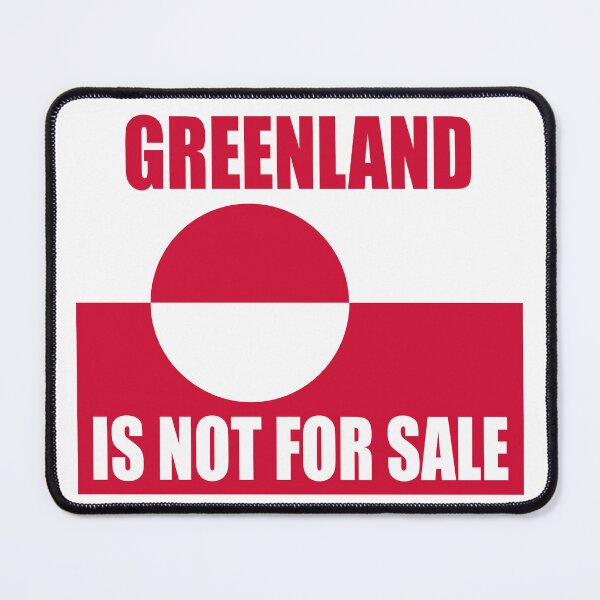 Item preview, Greenland Is Not for Sale - FDT Anti Trump designed and sold by PixVib.