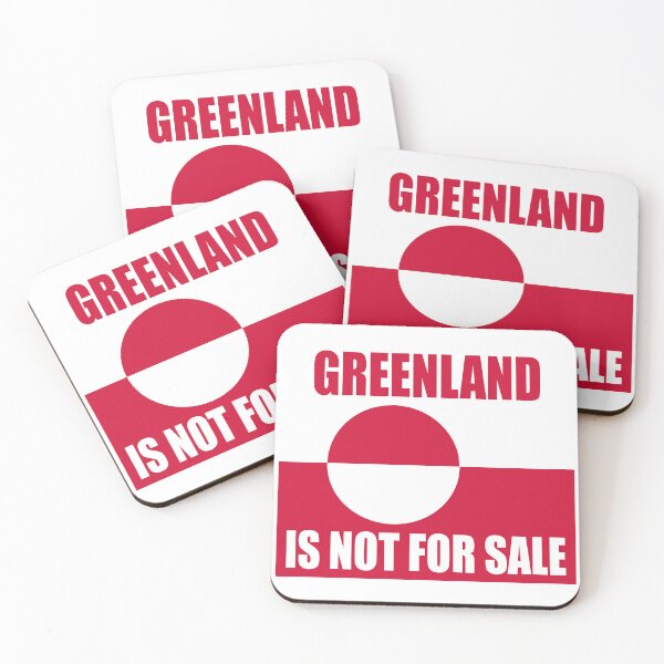 Item preview, Greenland Is Not for Sale - FDT Anti Trump designed and sold by PixVib.