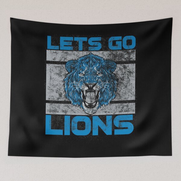 Item preview, Lets Go Lions Washed And Worn Look designed and sold by SmayloDesigner.