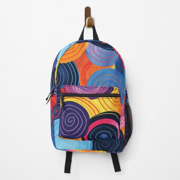 Item preview, Vibrant Colorful Abstract Spiral Circles Pattern designed and sold by DGtaLrtcom.