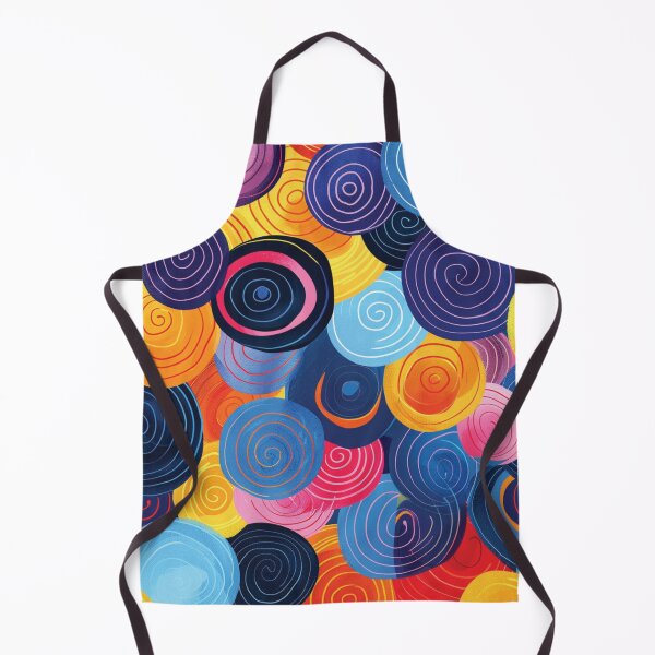 Item preview, Vibrant Colorful Abstract Spiral Circles Pattern designed and sold by DGtaLrtcom.
