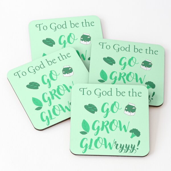Item preview, To God be the GO GROW GLOWryyy! designed and sold by ImprInsta.
