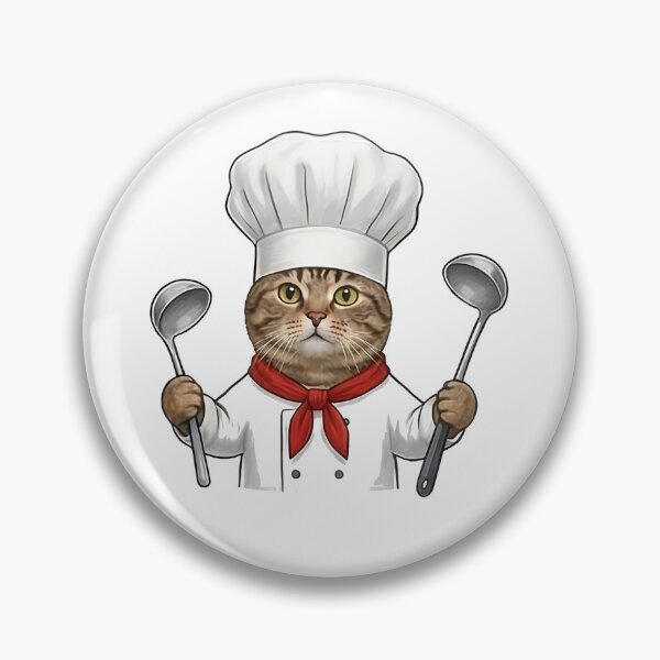 Item preview, Chef Hat Cat designed and sold by k3rstman1.