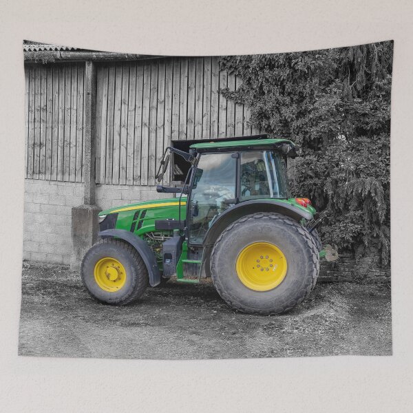 Item preview, green and yellow tractor designed and sold by Millysuewood.