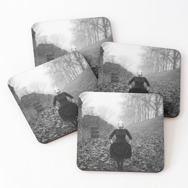 Item preview, Bunny on foggy, ancient walls designed and sold by AleGiacobazzi.