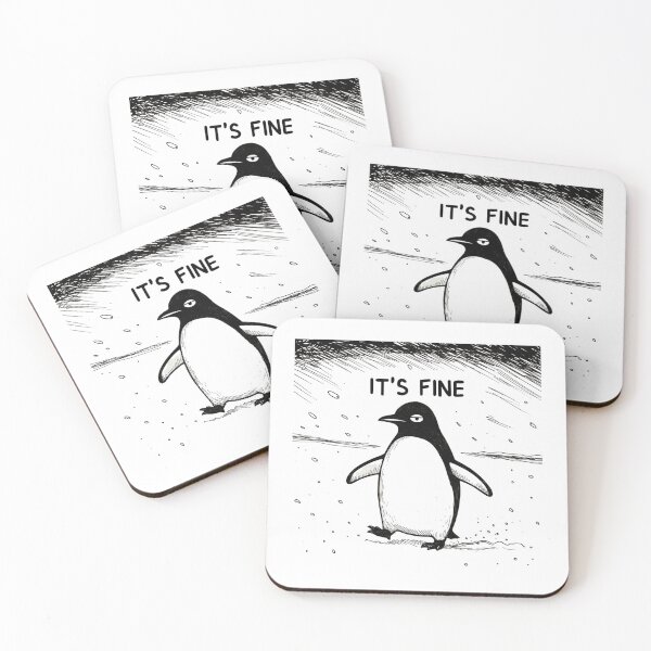 Item preview, Existential Penguin - Done With Everything Today designed and sold by GrumpySableye.