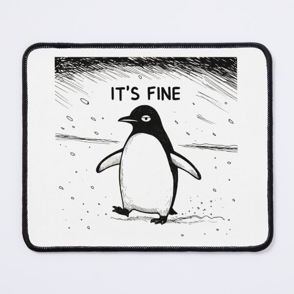 Item preview, Existential Penguin - Done With Everything Today designed and sold by GrumpySableye.
