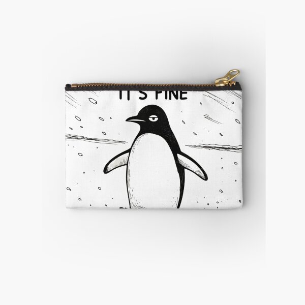 Item preview, Existential Penguin - Done With Everything Today designed and sold by GrumpySableye.