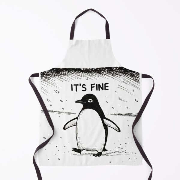 Item preview, Existential Penguin - Done With Everything Today designed and sold by GrumpySableye.