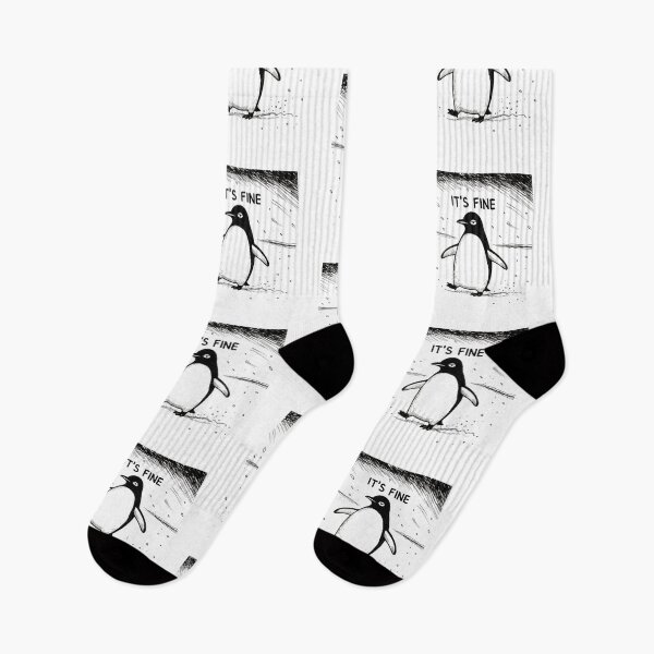 Item preview, Existential Penguin - Done With Everything Today designed and sold by GrumpySableye.