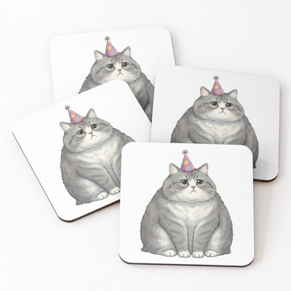 Item preview, Chunky Cat Party Hat designed and sold by k3rstman1.