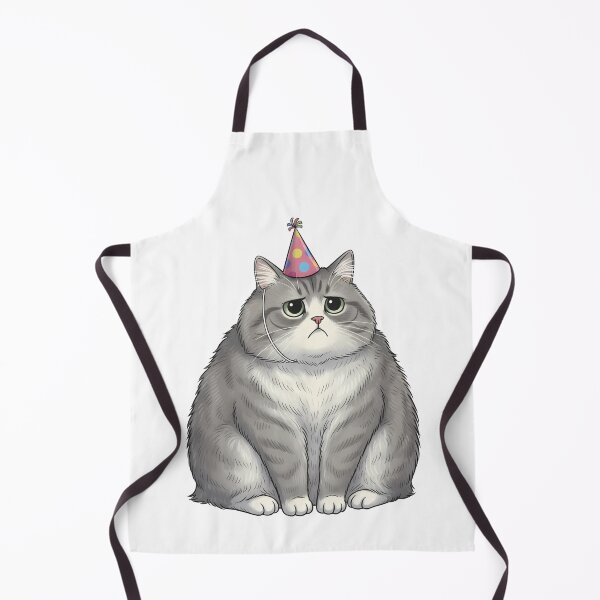 Artikelvorschau, Chunky Cat Partyhut entworfen und verkauft von k3rstman1.