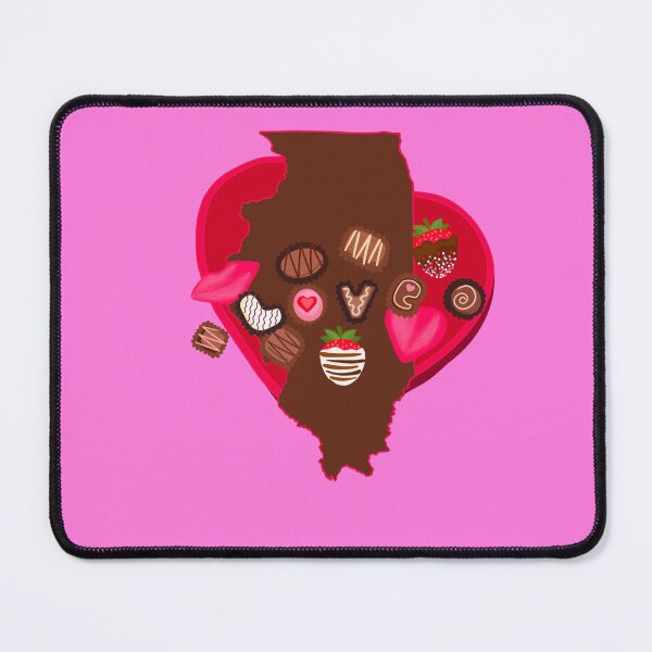 Item preview, Valentine’s Day Illinois  designed and sold by Briannawitty.