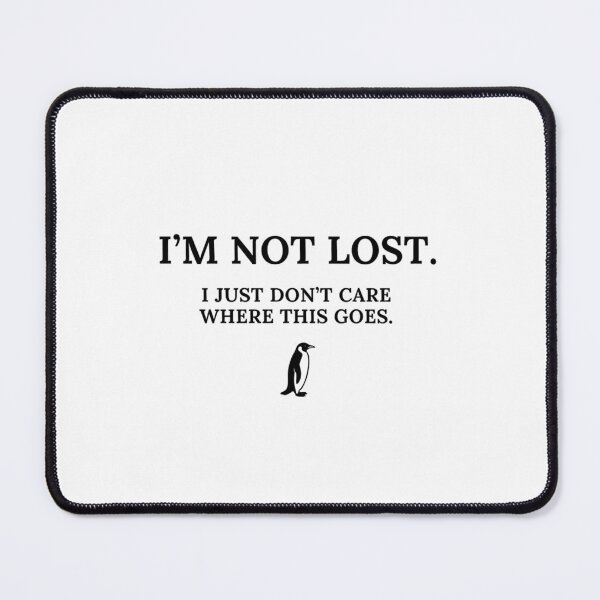 Item preview, Existential Penguin - Dark Humor Sarcastic Quote designed and sold by GrumpySableye.