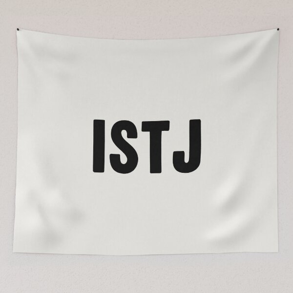 Item preview, ISTJ Bold Minimal Typography Design designed and sold by trepiu.